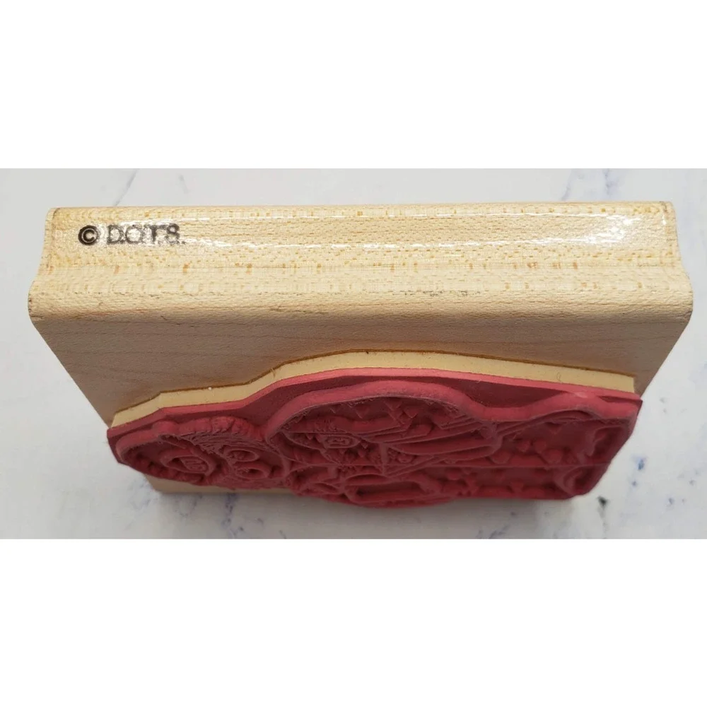 DOTS Firefighter Fun Fireman First Responder Firefighter Q210 Rubber Stamp